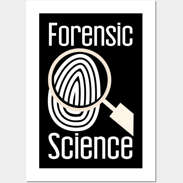 Forensic Science Wall Art by HobbyAndArt